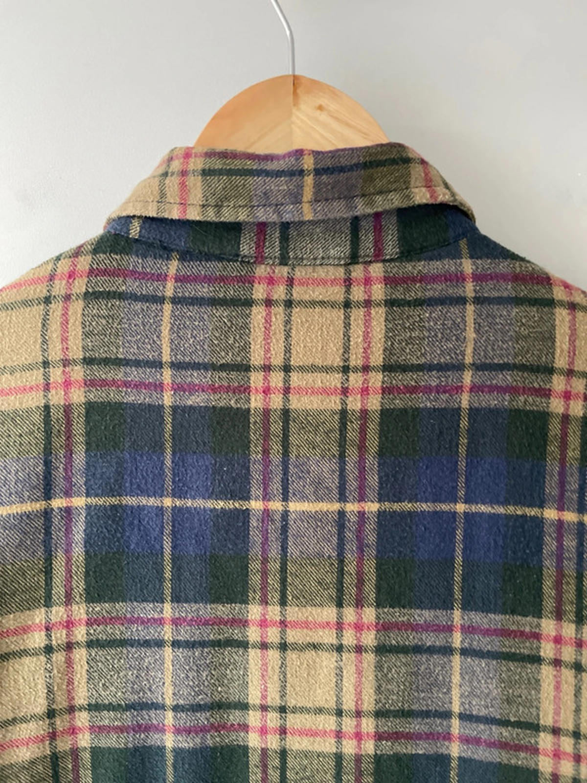 Men’s Dickies Relaxed Padded Flannel Check Work Shirt In Navy/Brown - XLarge - 2379