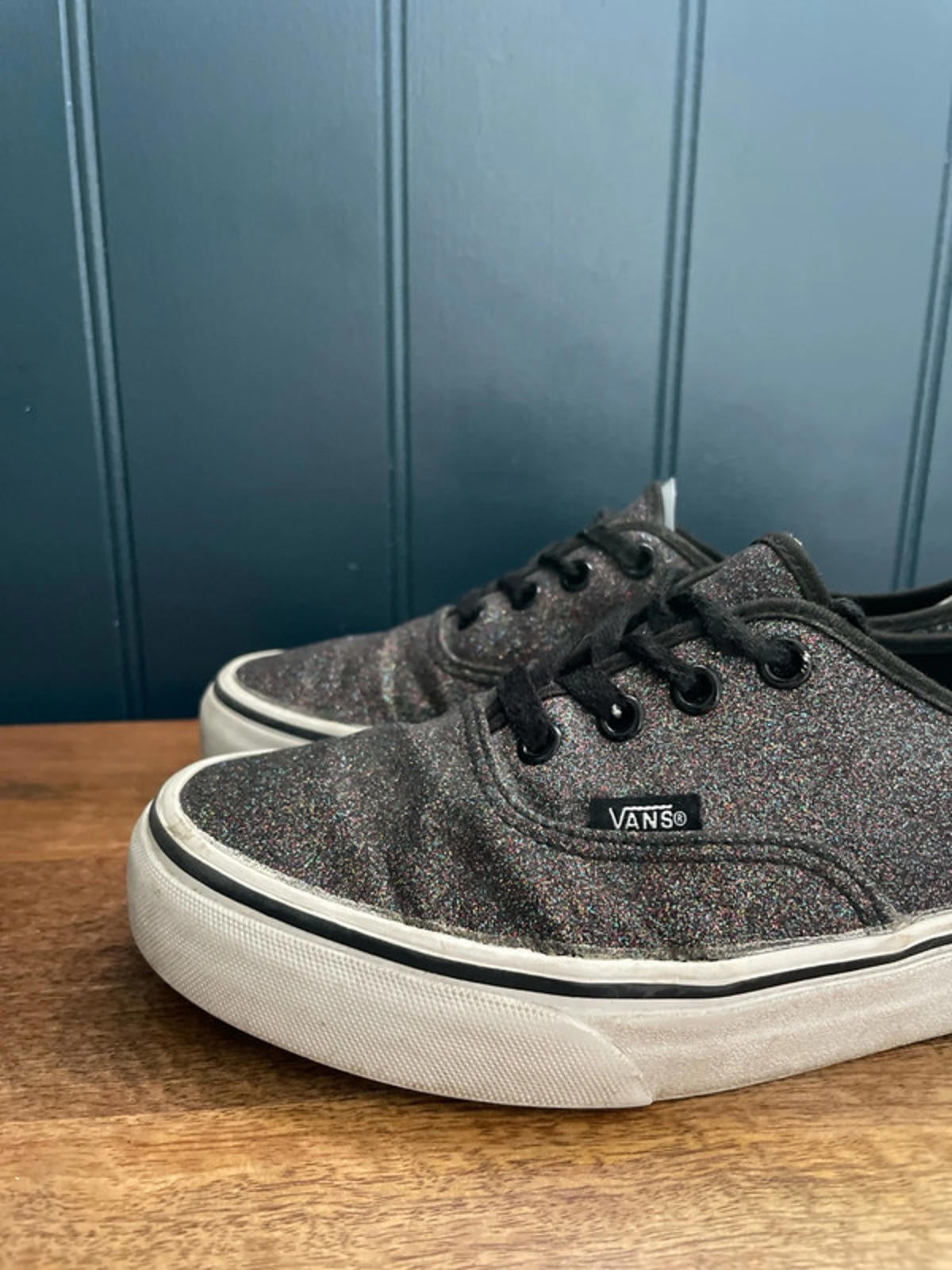 Women’s Vans Sparkly Glitter Trainers - UK 5 - 1610