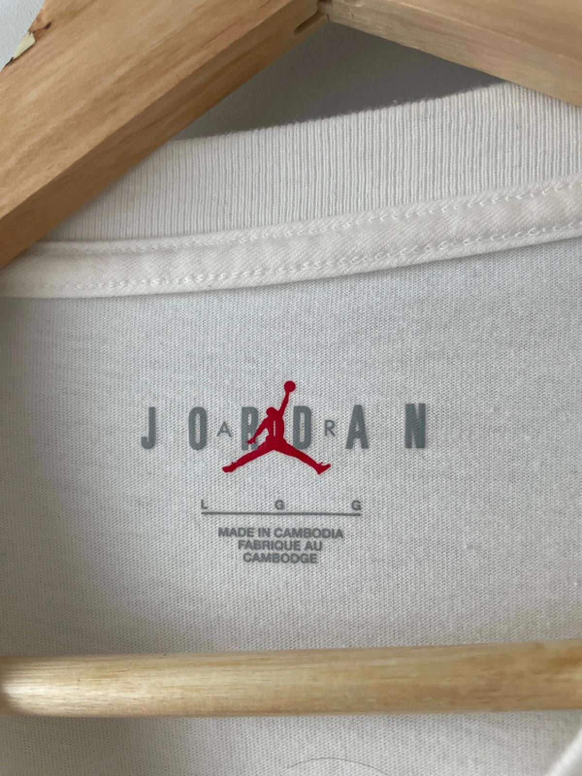 Men’s Jordan Limited Edition Crew Neck Printed T-shirt - Large - 1565