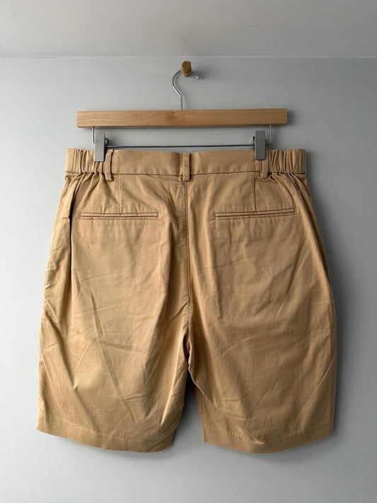 Men's Cos Stretch Fit Classic Chino Shorts in Beige - W33 - 3267