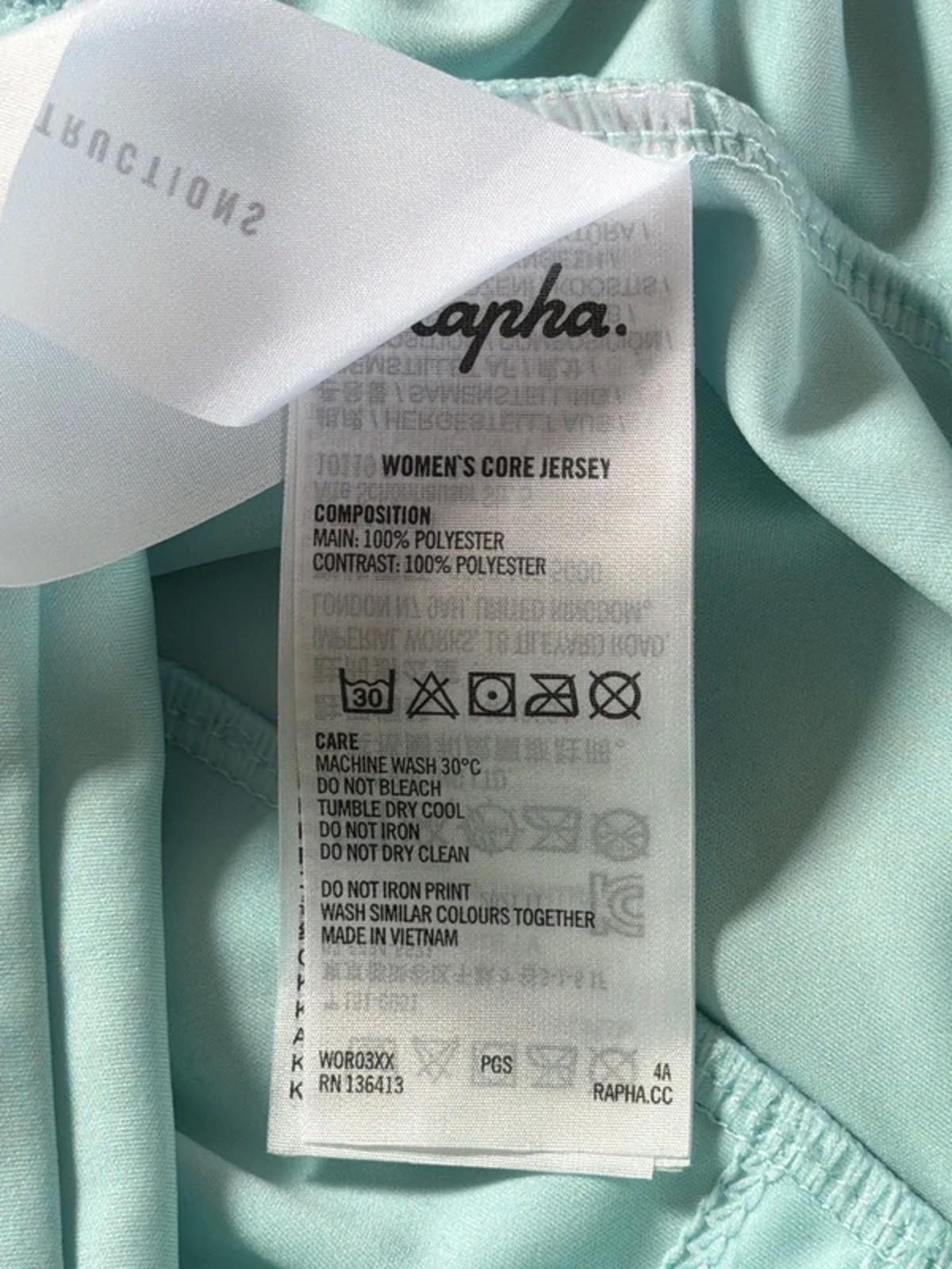 Women’s Rapha Core Jersey Cycling Top In Blue - XLarge - 3241