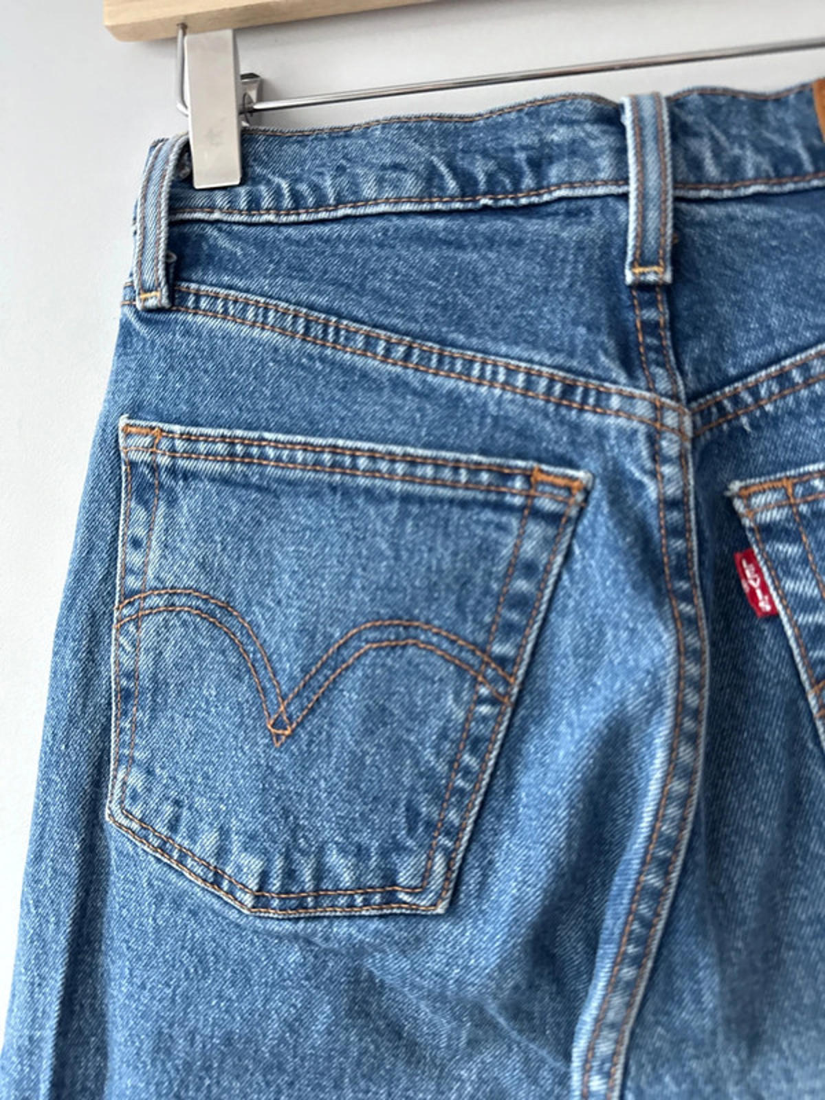 Women’s Ribcage straight fit high waisted jeans - W25/L24 - 1040