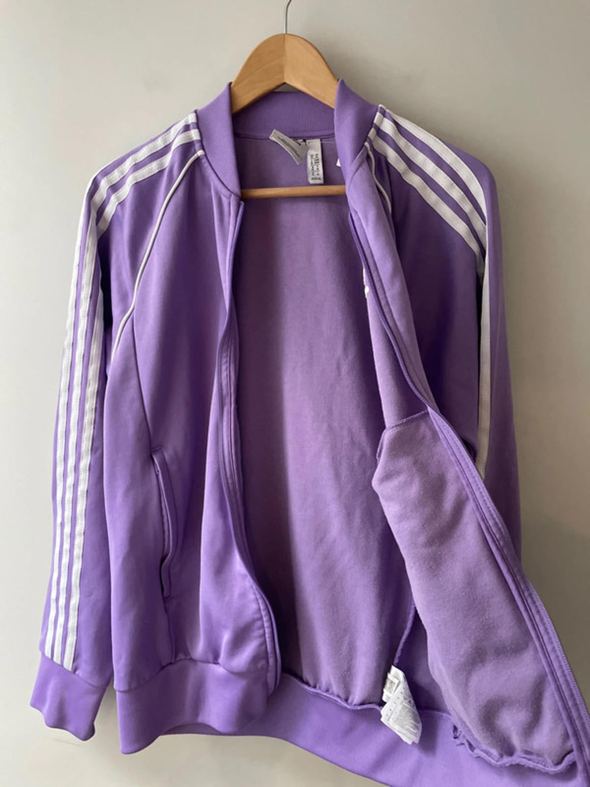 Women’s Adidas Originals SST Track Jacket In Purple - Medium - 2538
