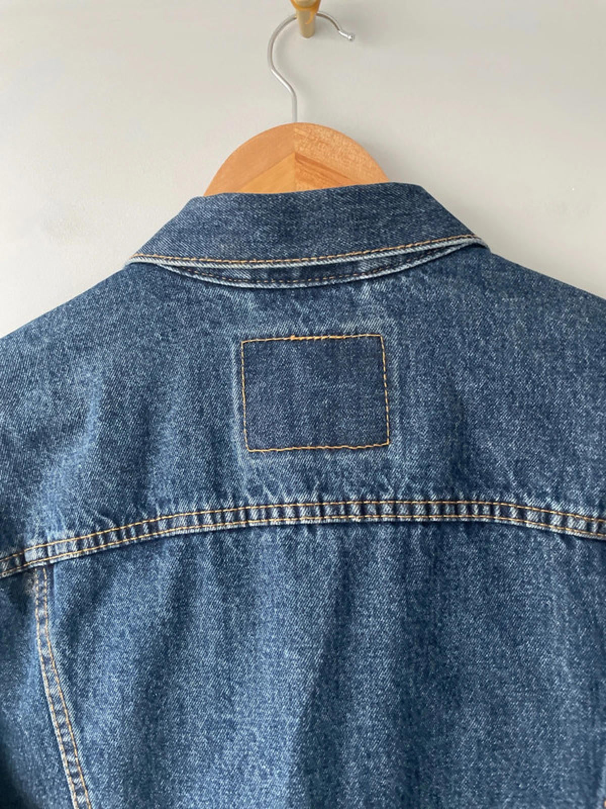 Men’s Levi’s Premium Range Denim Trucker Jacket In Navy - Medium - 2386