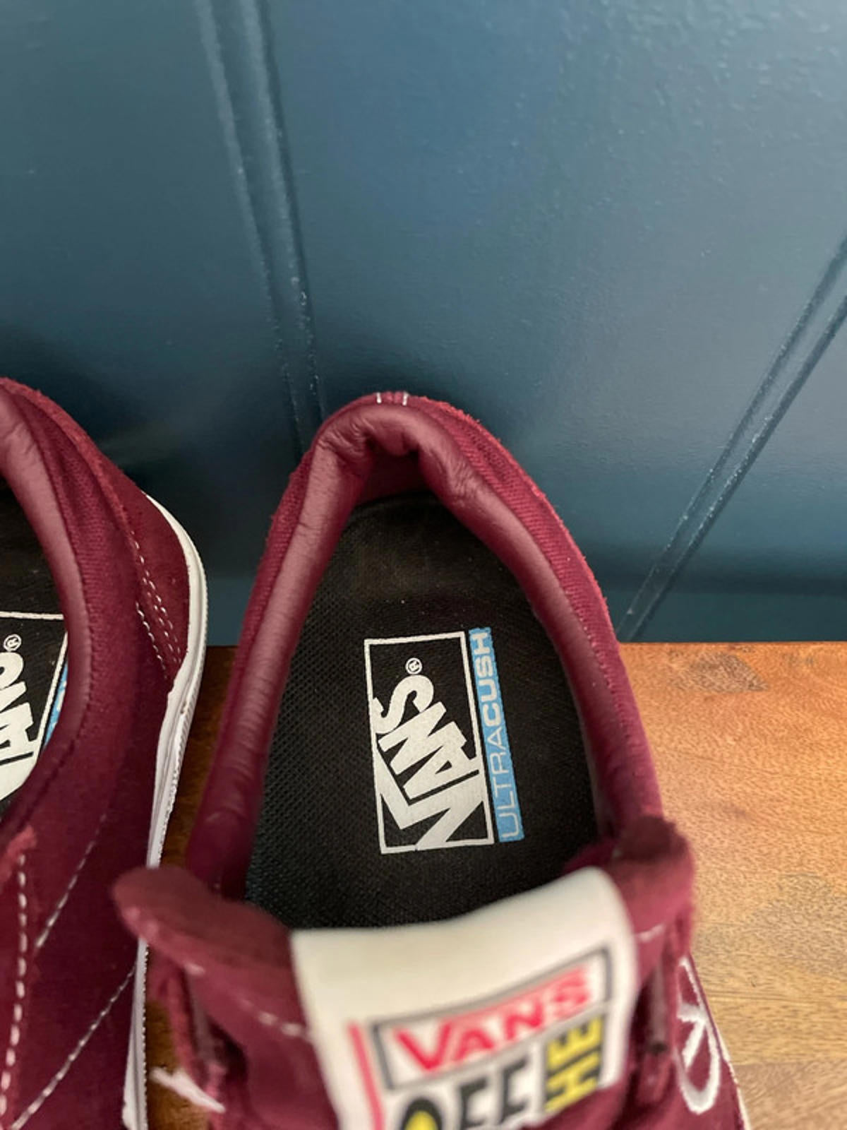 Women’s Vans Ua Paradoxxx Port/White Trainers - UK 6.5 - 1781