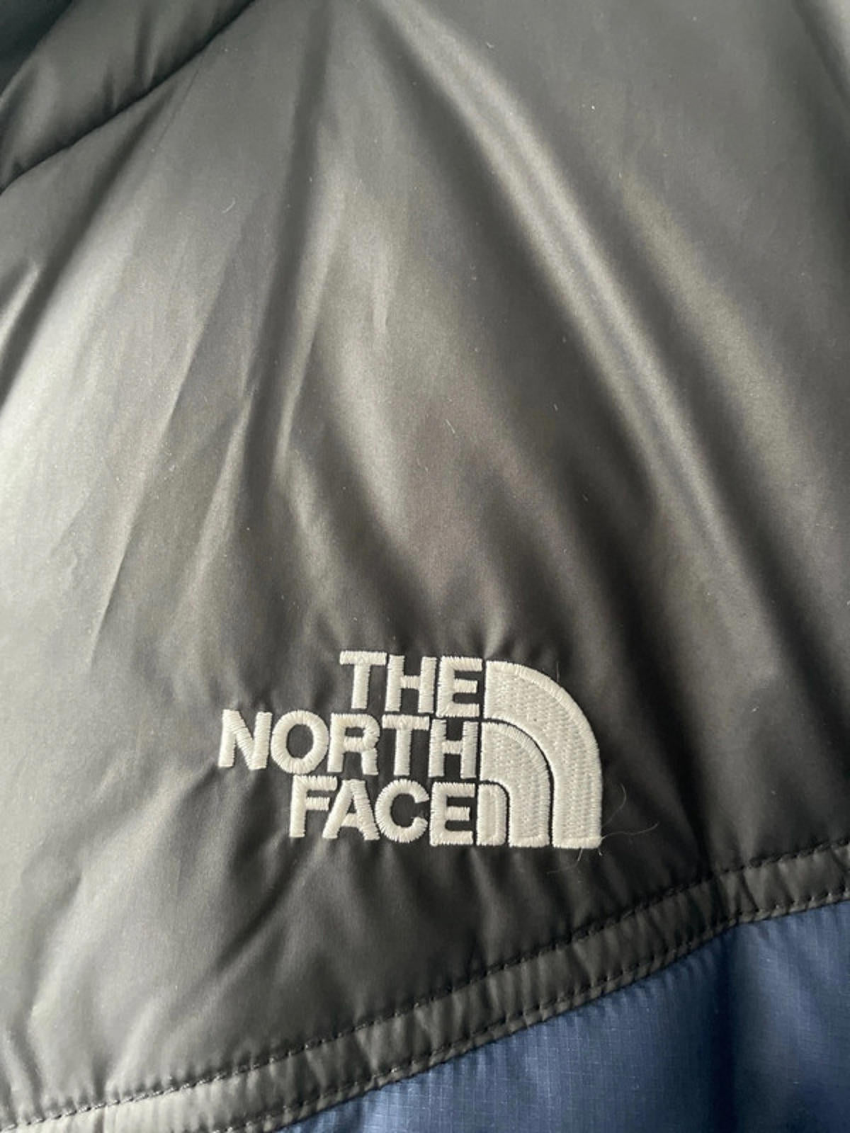 Men’s The North Face Saikuru Puffer Jacket Coat In Navy/Black - Large - 2395