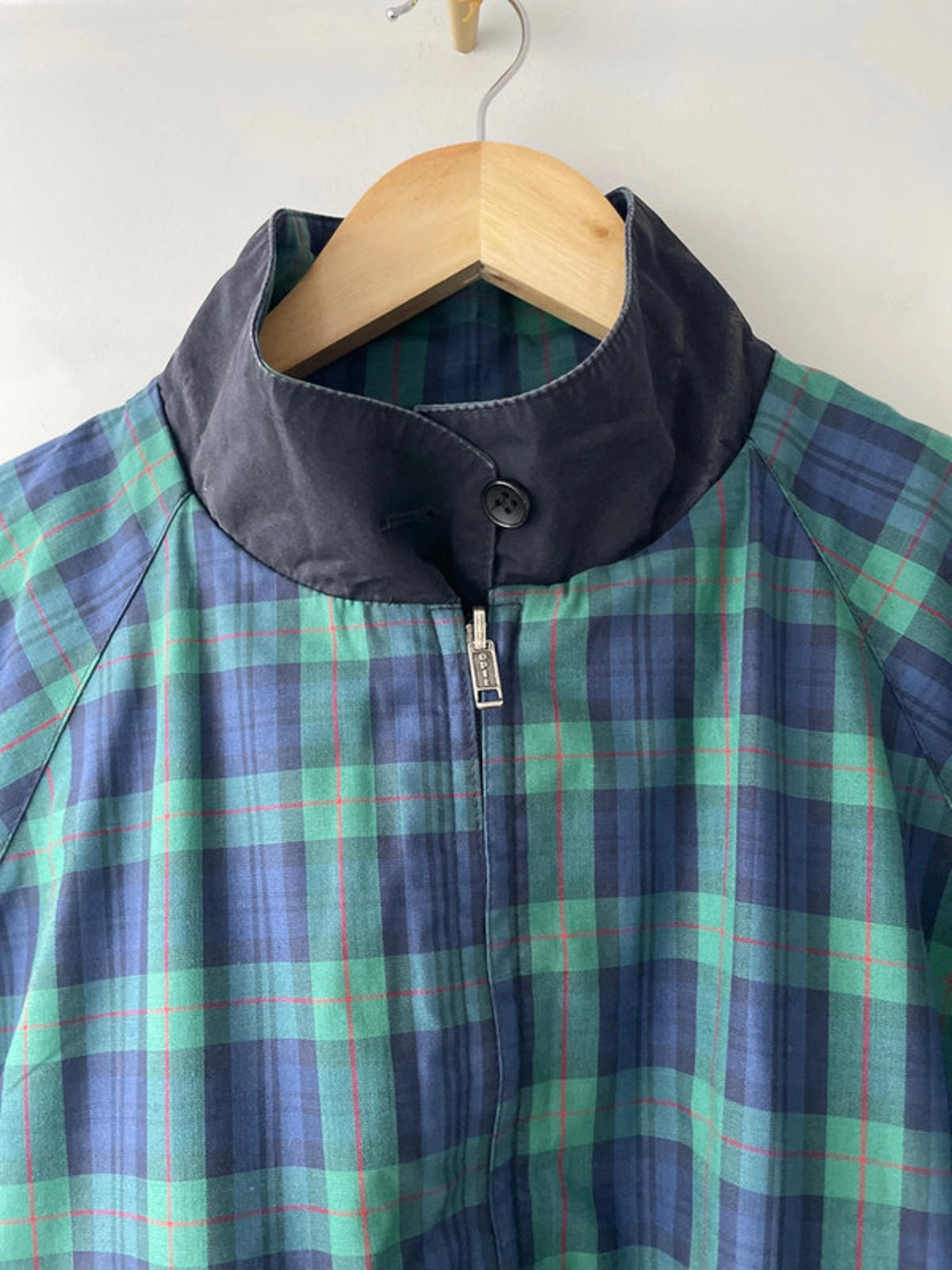 Men’s Baracuta G9 Limited Edition Rare Reversible Harrington Checked Jacket - Medium -2037
