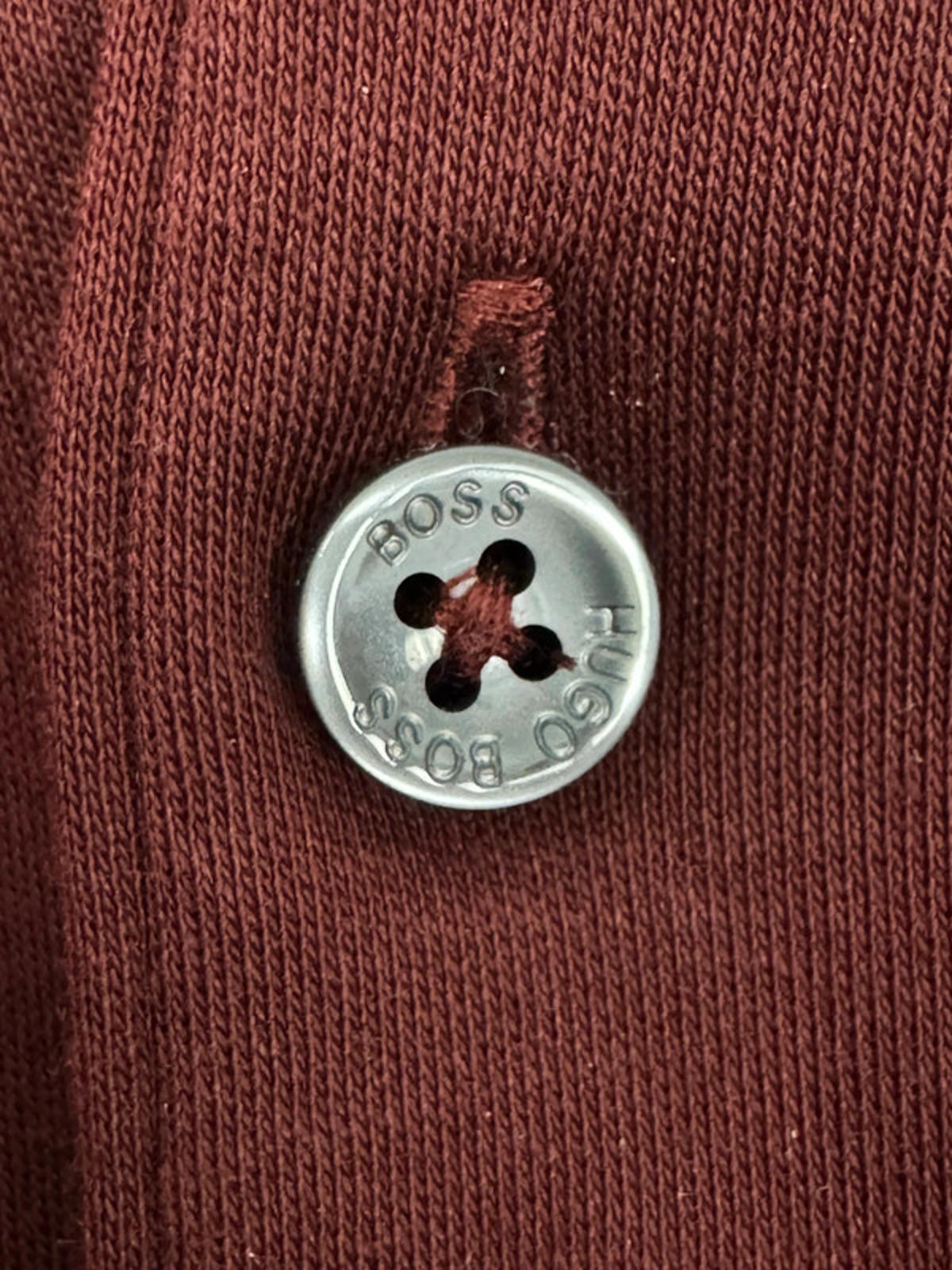 Men’s Hugo Boss Regular Fit Sift Touch long Sleeve Polo Shirt - Medium -1443