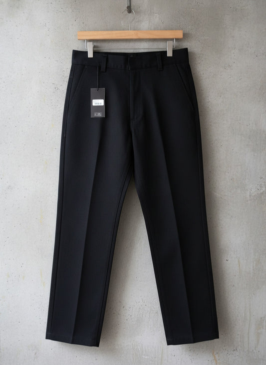 Women’s Dickies Elizaville Straight Leg Chino Trouser In Black - W28/L29 - 3377