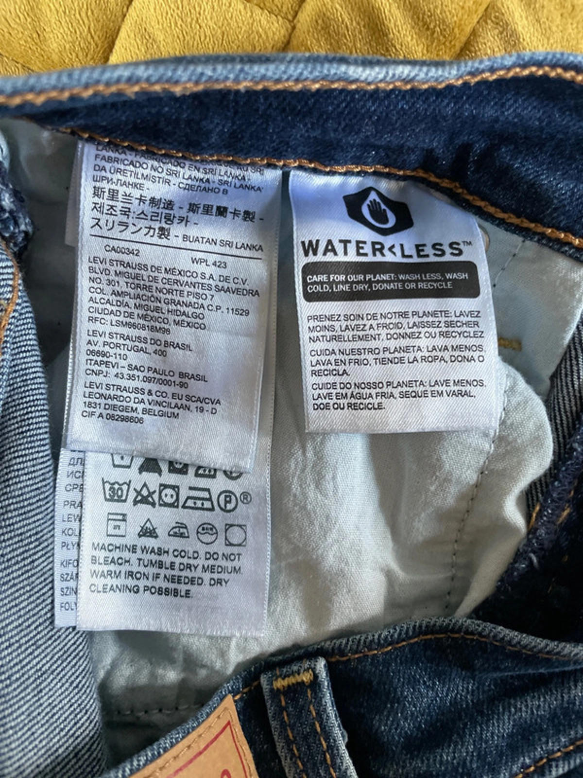 Women’s Levi’s Ribcage Straight High Waisted Jeans - W27/L29 - 1895