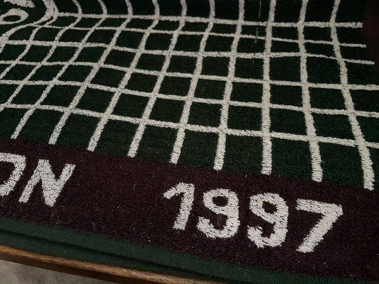 Wimbledon Vintage Championships 1997 Rare Tennis Towel in Dark Green - 2949