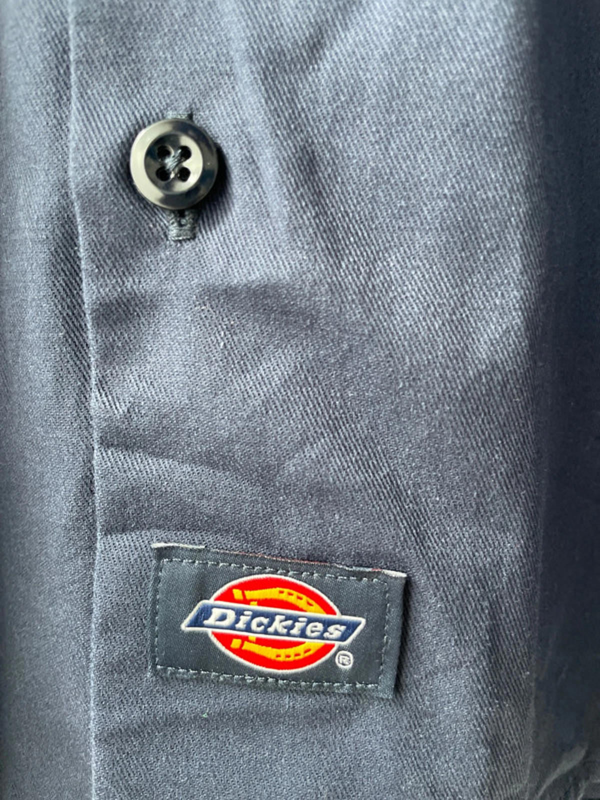 Men’s Dickies Long Sleeved Work Shirt With Two Chest Pockets - XLarge - 1575
