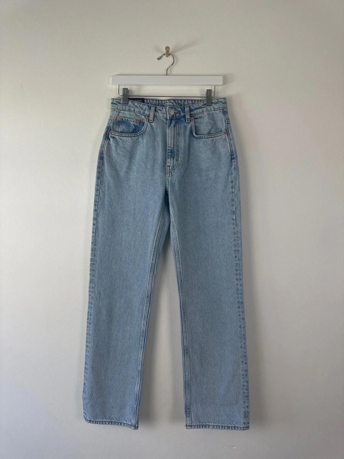 Women’s Weekday Voyage High Waisted Straight Fit Jeans - W28 / L30 - 1318