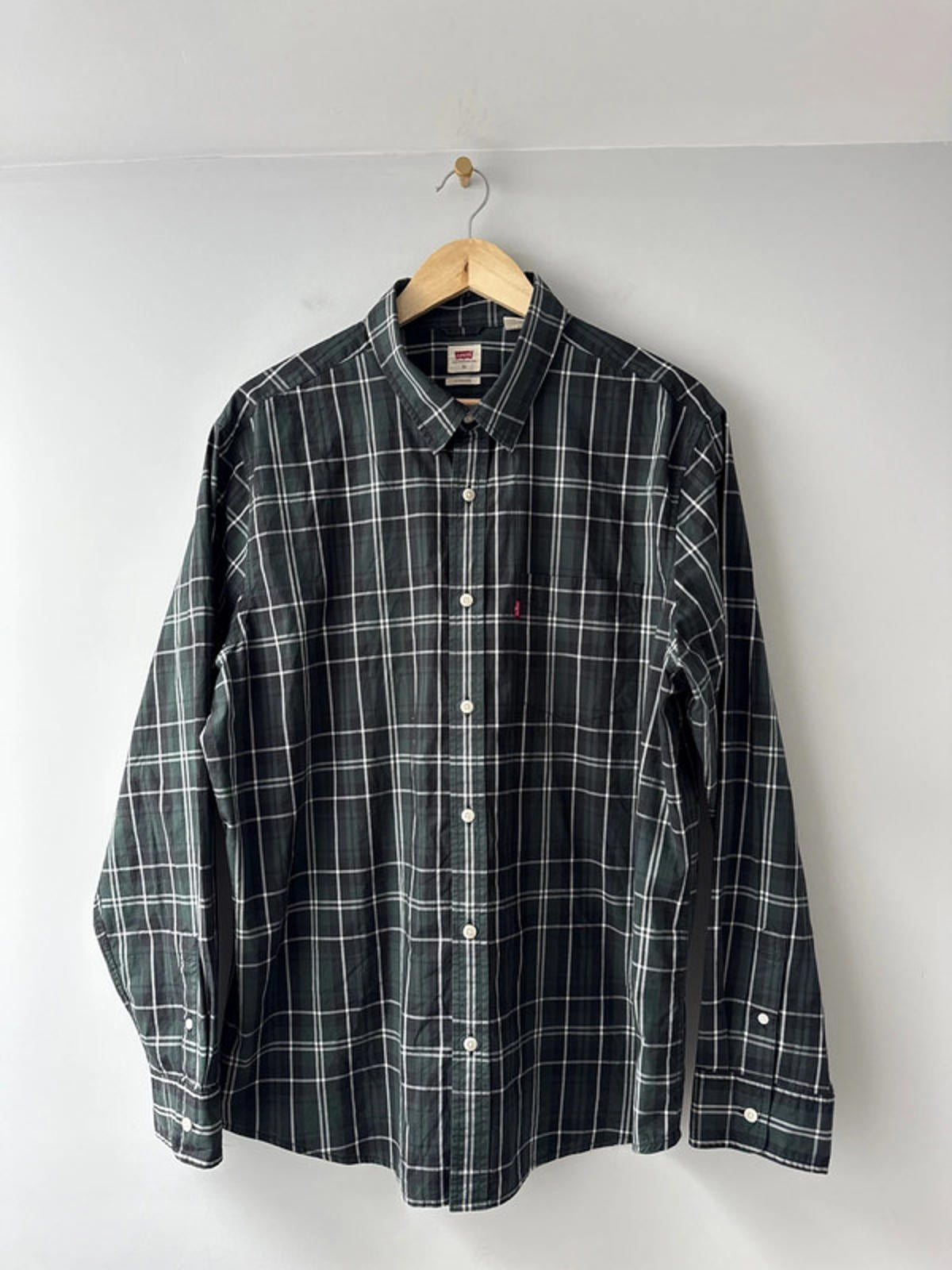 Men’s Levi’s Standard Fit Check Shirt - XLarge - 1965