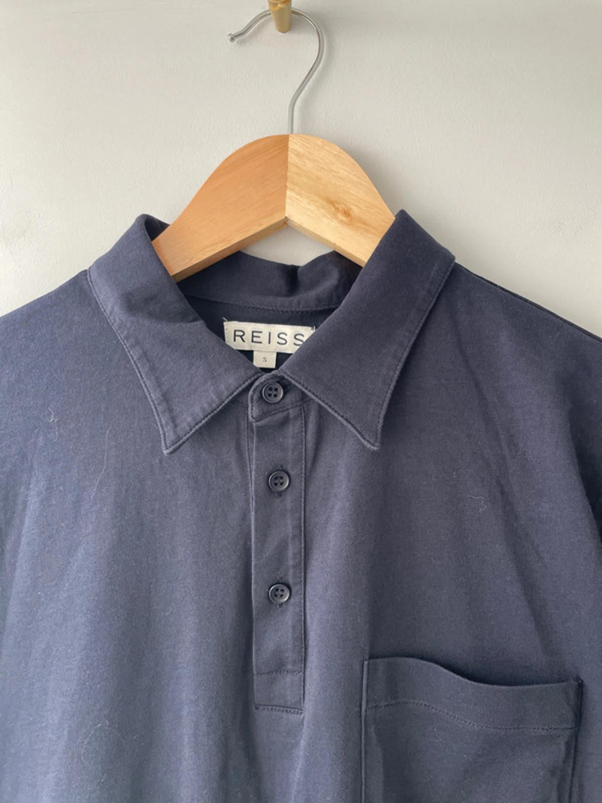 Men’s Reiss Premium Soft Touch Polo Top - Small - 1728