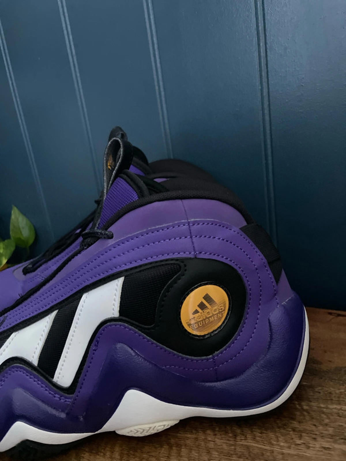 Men’s Adidas Crazy 97 EQT x Kobe Bryant Lakers Dunk Contest Trainers In Black/Purple - UK 7 - 2300