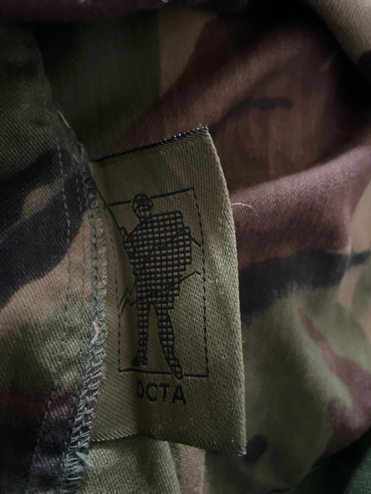 Men’s Camouflage Royal Marines Commandoes Camo Military Shirt In Khaki - Medium - 2323