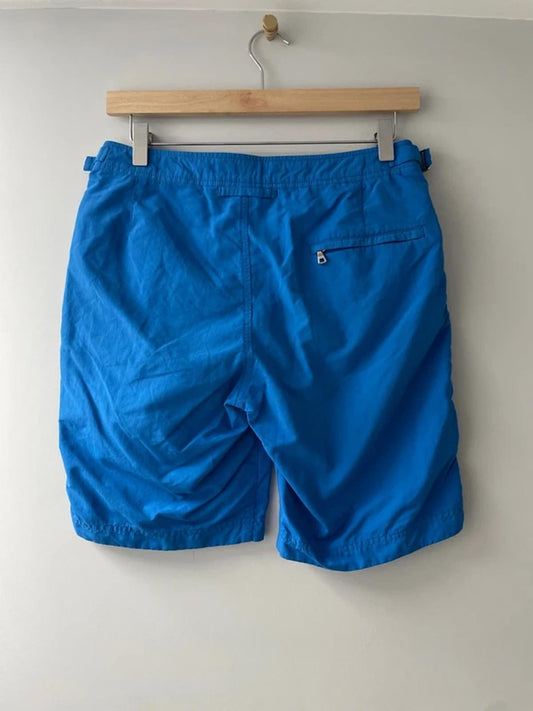 Men’s Orlebar Brown Classic Style Dane Swim Shorts in Blue - Small - 3105