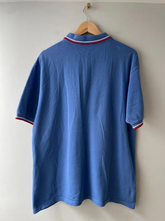 Men’s Fred Perry Short Sleeve Classic Polo Shirt In Blue - XLarge - 2882