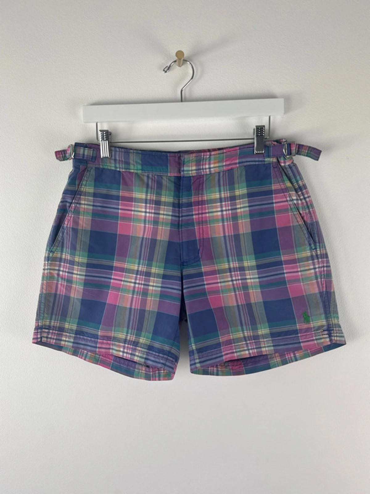 Men’s Ralph Lauren Premium Checked Swimming Shorts - W28 - 1321