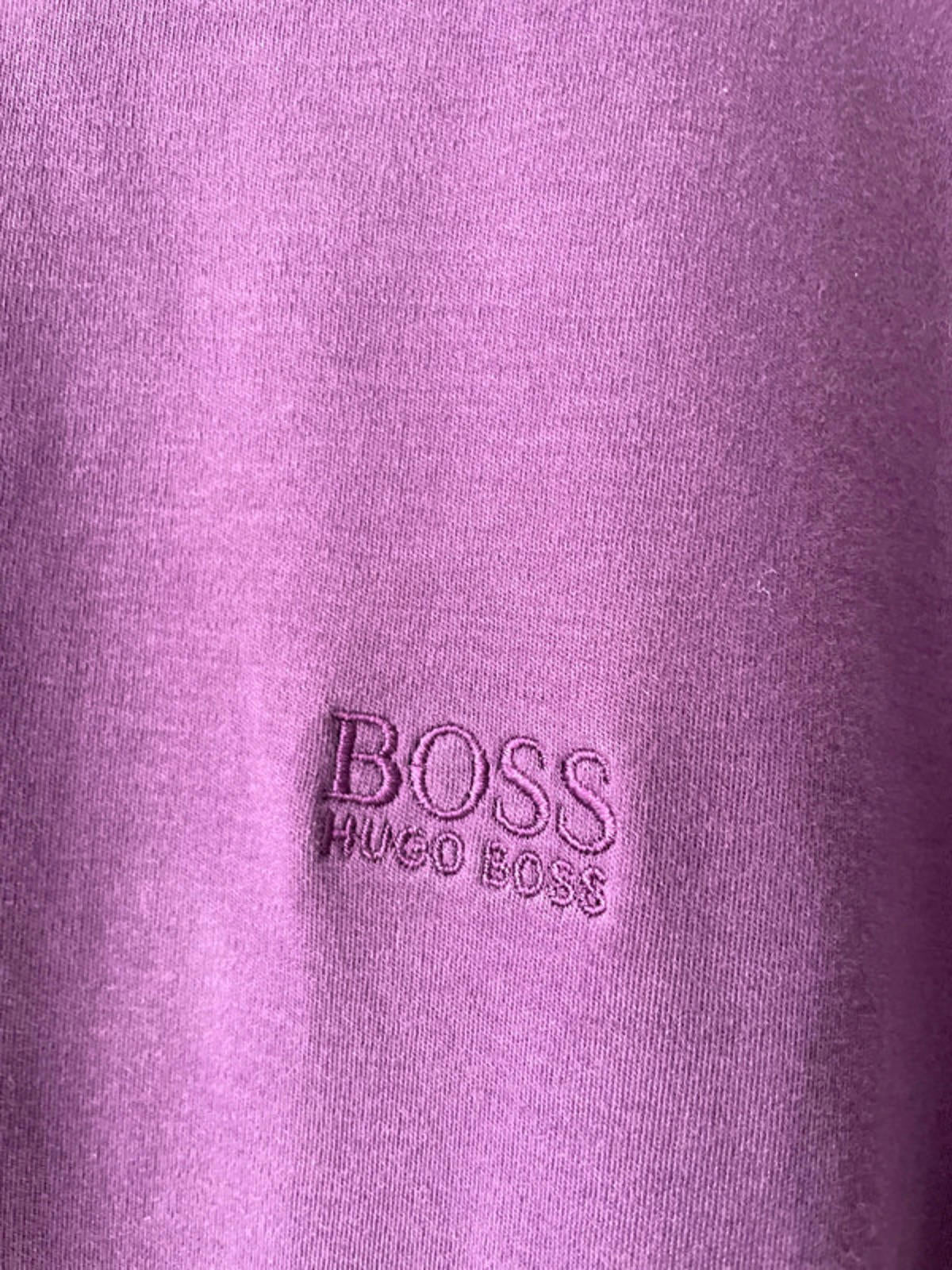 Men’s Hugo Boss Premium Pima Cotton Long Sleeve Polo Top - Small - 1563