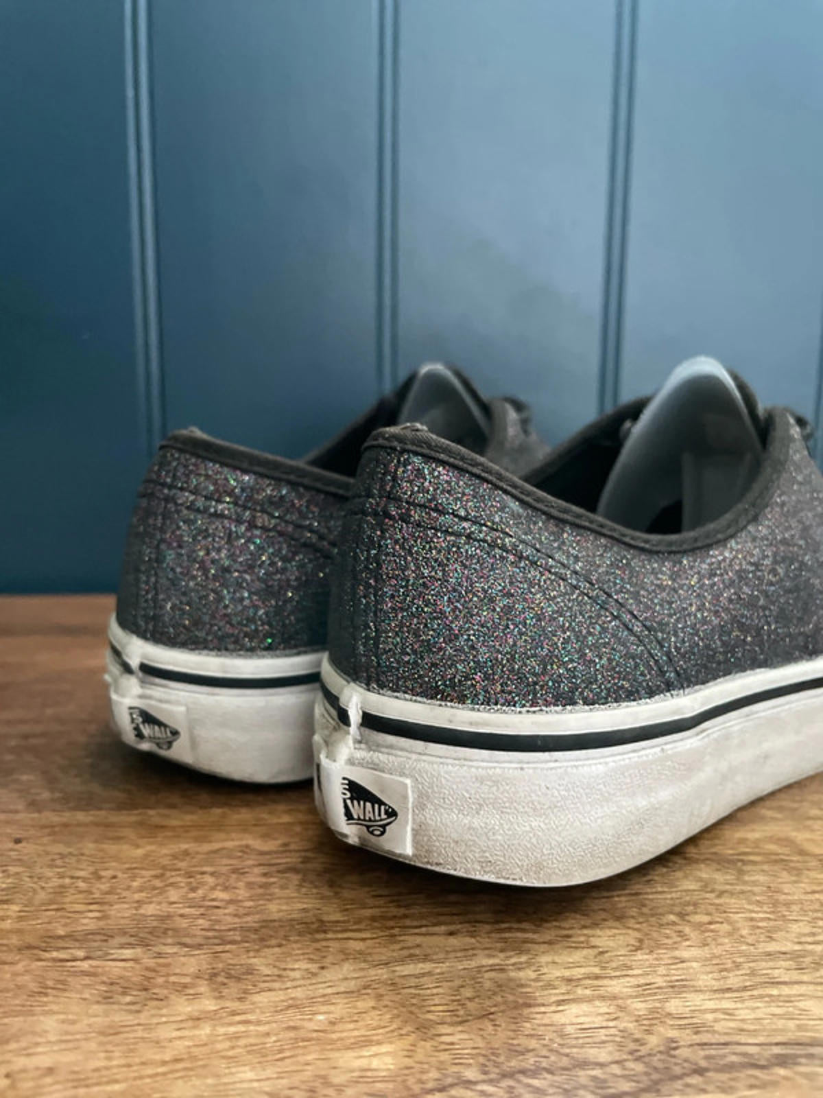Women’s Vans Sparkly Glitter Trainers - UK 5 - 1610