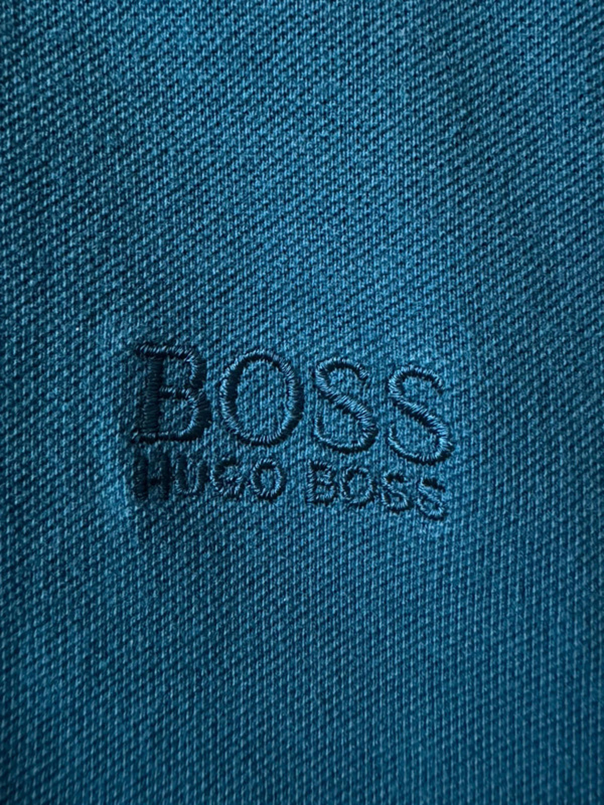 Men’s Hugo Boss Regular Fit Pima Cotton Long Sleeve Polo Shirt Top - Medium -1442