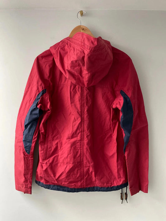 Men’s Pretty Green Hooded Parka Jacket Coat In Red - Medium - 2272