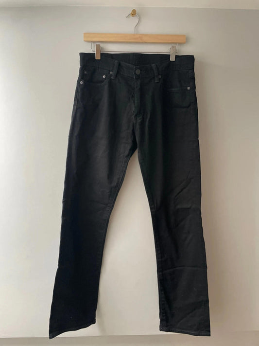 Men’s Levi’s 504 Straight Fit Jeans in Black - W32/L32 - 2788