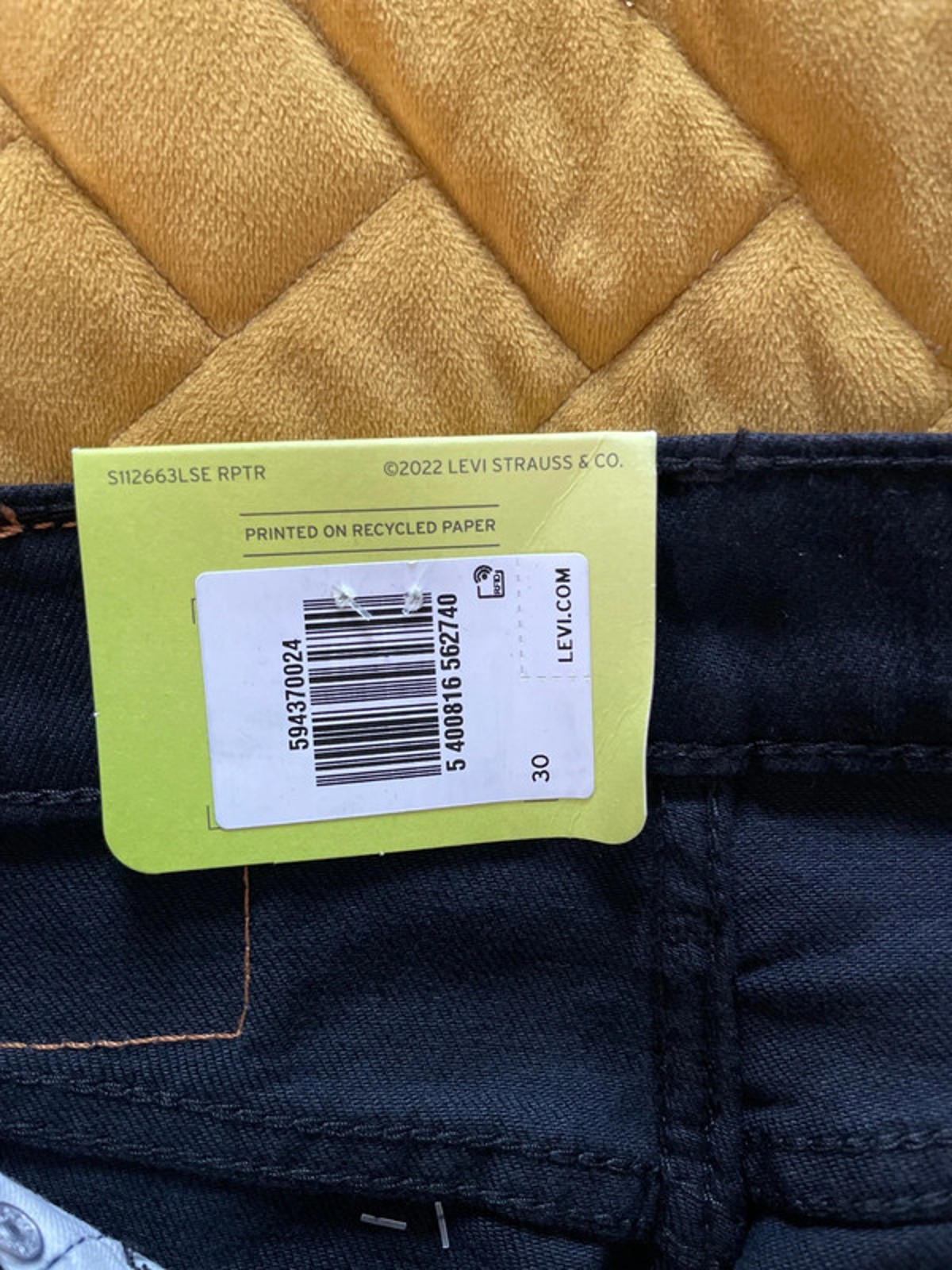 Women’s Levi’s 512 Slim Taper Lo-Ball fit Jeans - W30/L32 - 1118