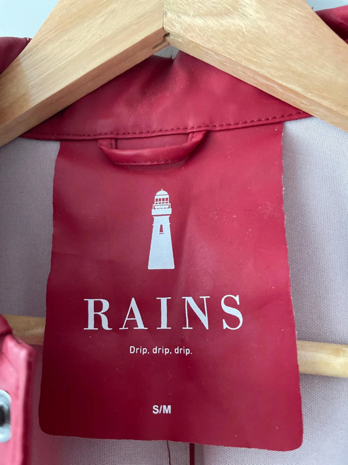 Men's Rains Waterproof Coach Jacket Coat - S/M - 1996