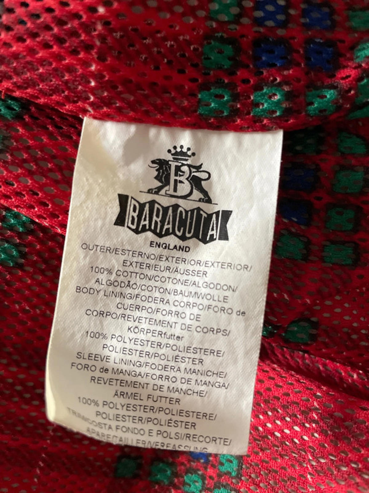 Men’s Baracuta Premium G9 Hooded Harrington Jacket In Beige - XLarge - 2486