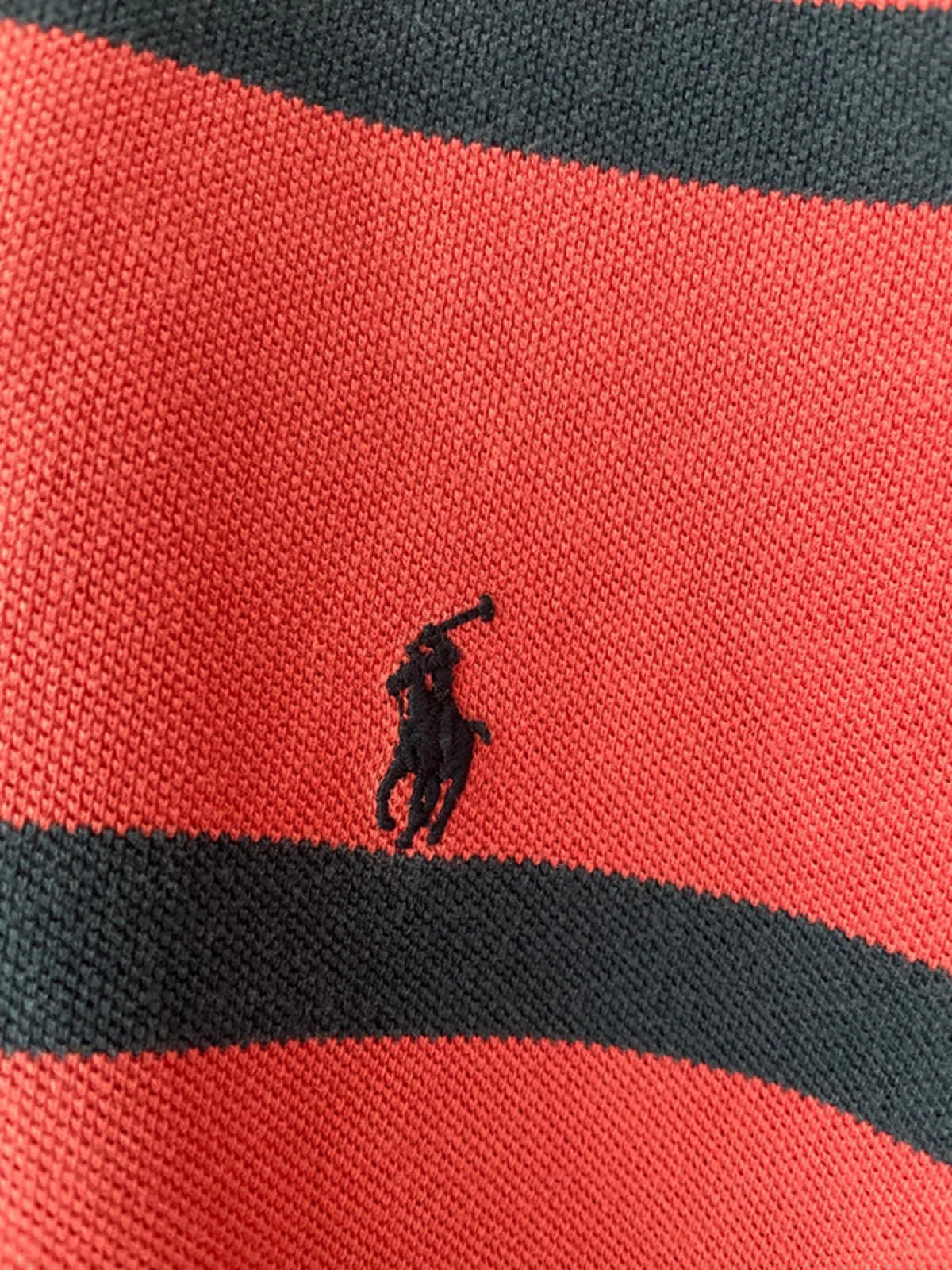 Men’s Ralph Lauren Stripped Short Sleeve Polo Top - XLarge - 1590