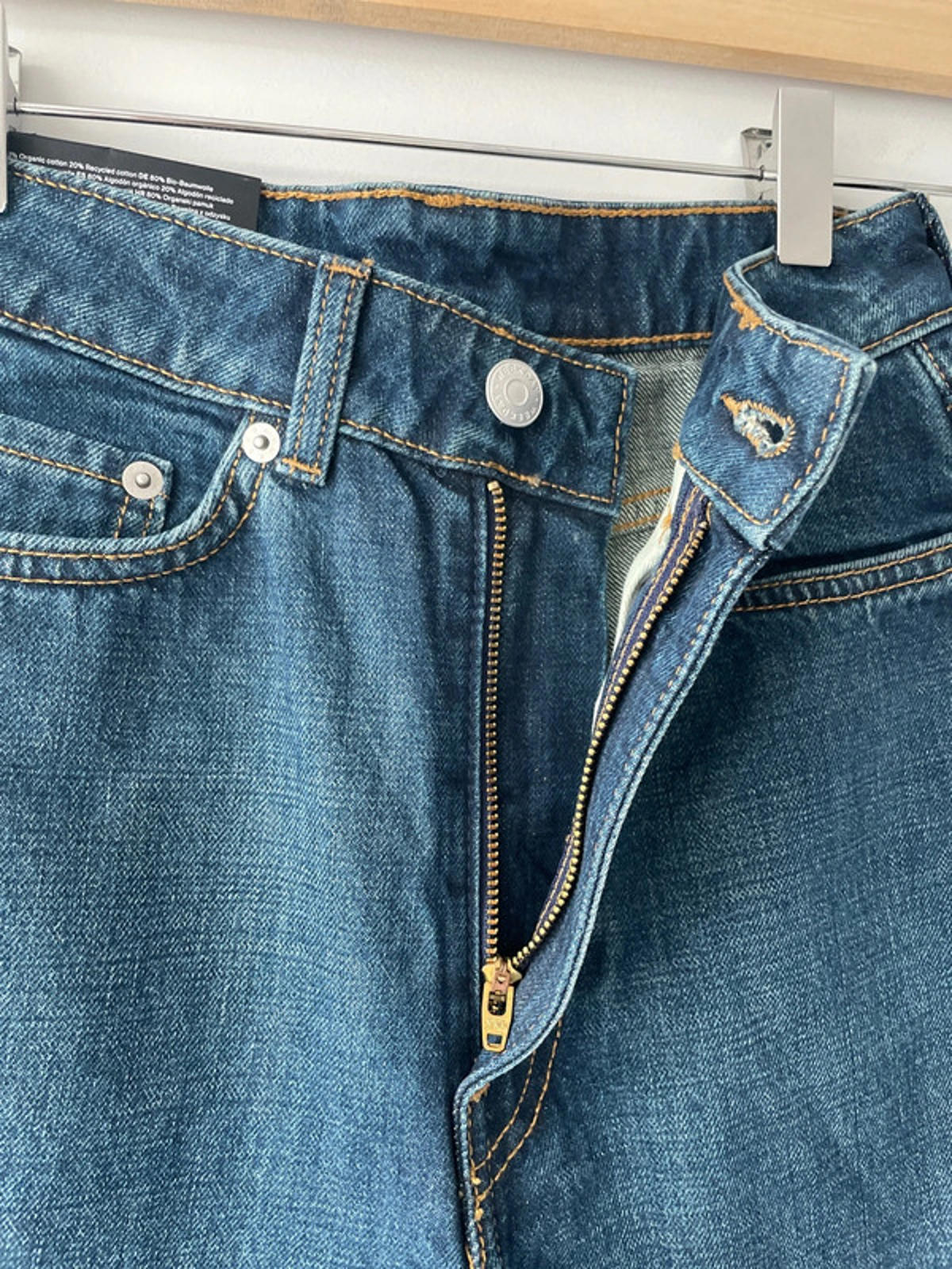 Women’s Weekday Rowe Extra High Straight Fit Jeans - W24/L34 - 1819