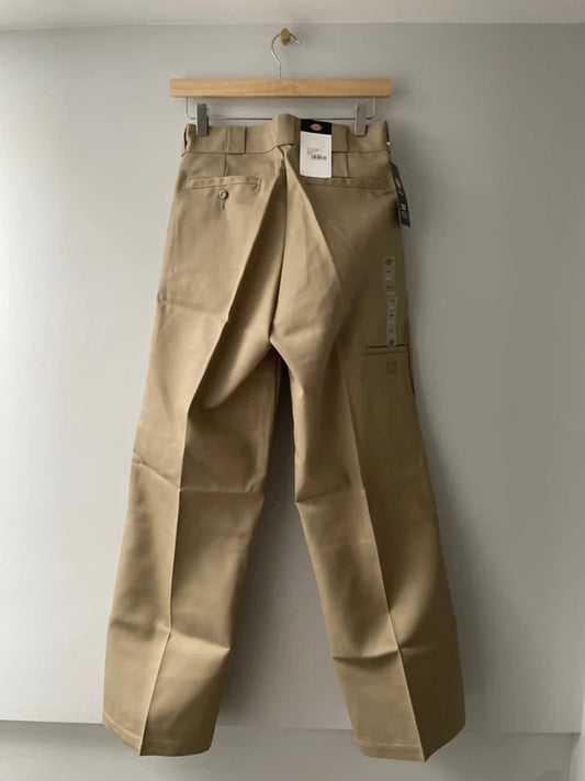 Women’s Dickies Double Knee Straight Fit Work Pant Chino in Beige - W26/L31 - 2944