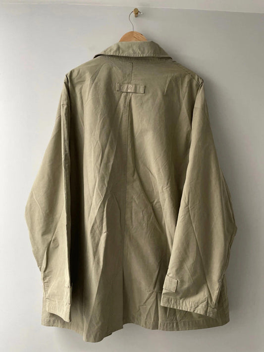 Men’s Baracuta Premium Trench Mac Coat In Beige - XLarge- 2068