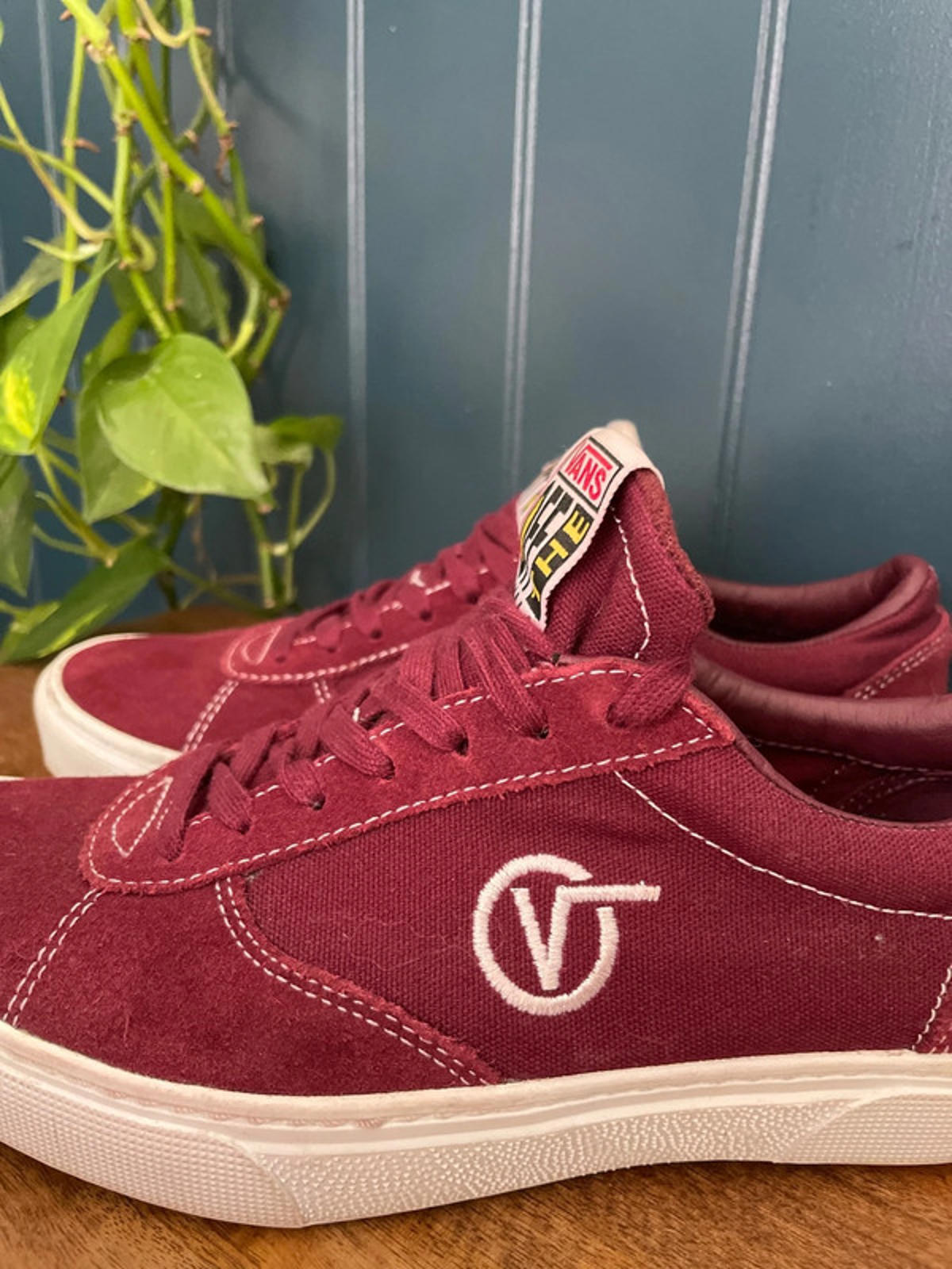 Women’s Vans Ua Paradoxxx Port/White Trainers - UK 6.5 - 1781