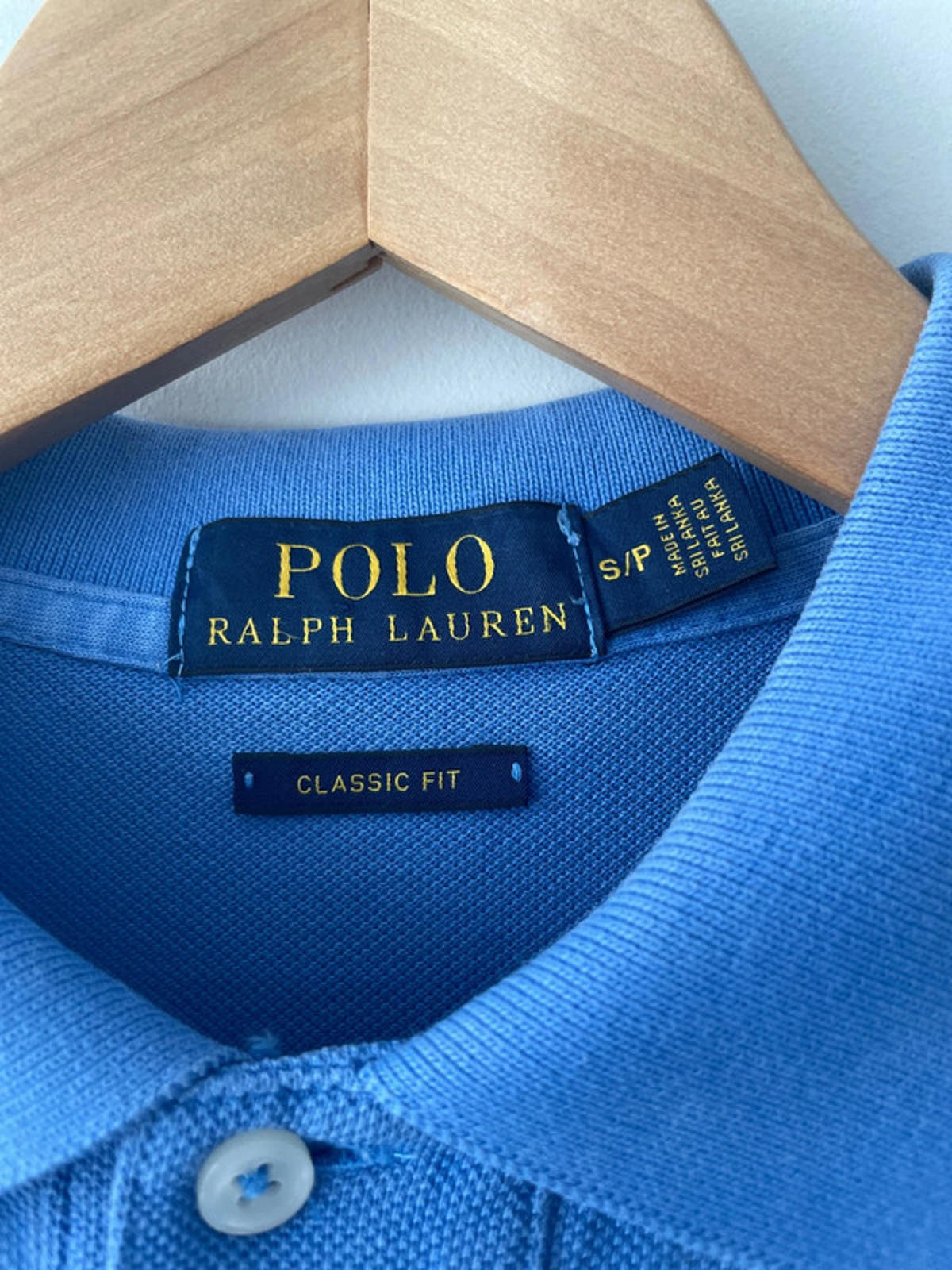 Men’s Ralph Lauren Premium Pique Polo Top In Classic Fit - Small - 1667