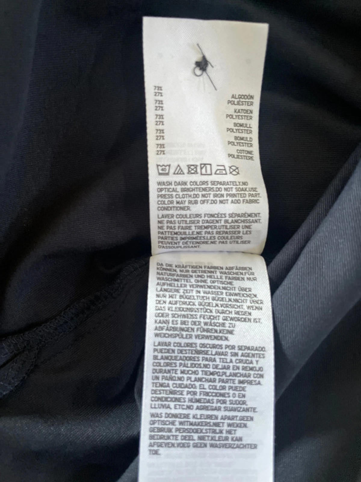 Men’s Uniqlo Short Sleeve Stretch Fit Shirt In Navy - Small - 1503