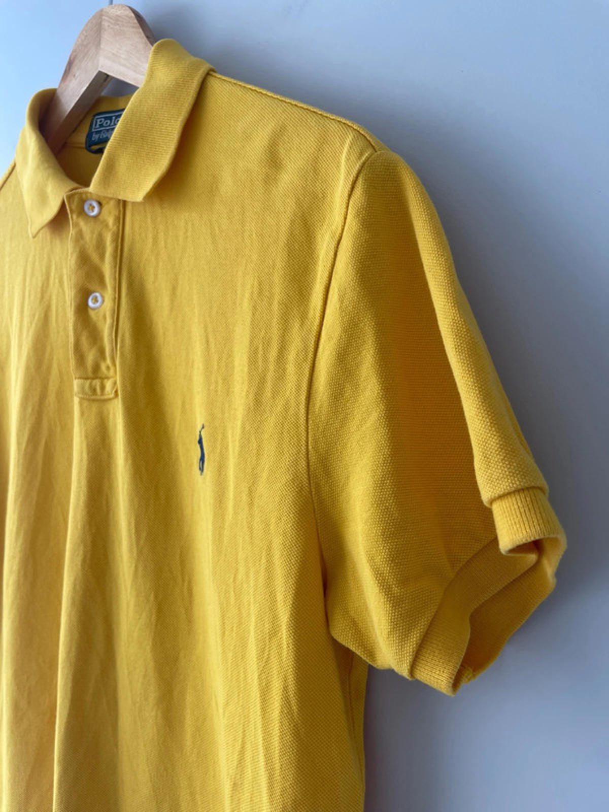 Men’s Ralph Lauren Premium Pique Polo Top In Custom Fit - Medium - 1672