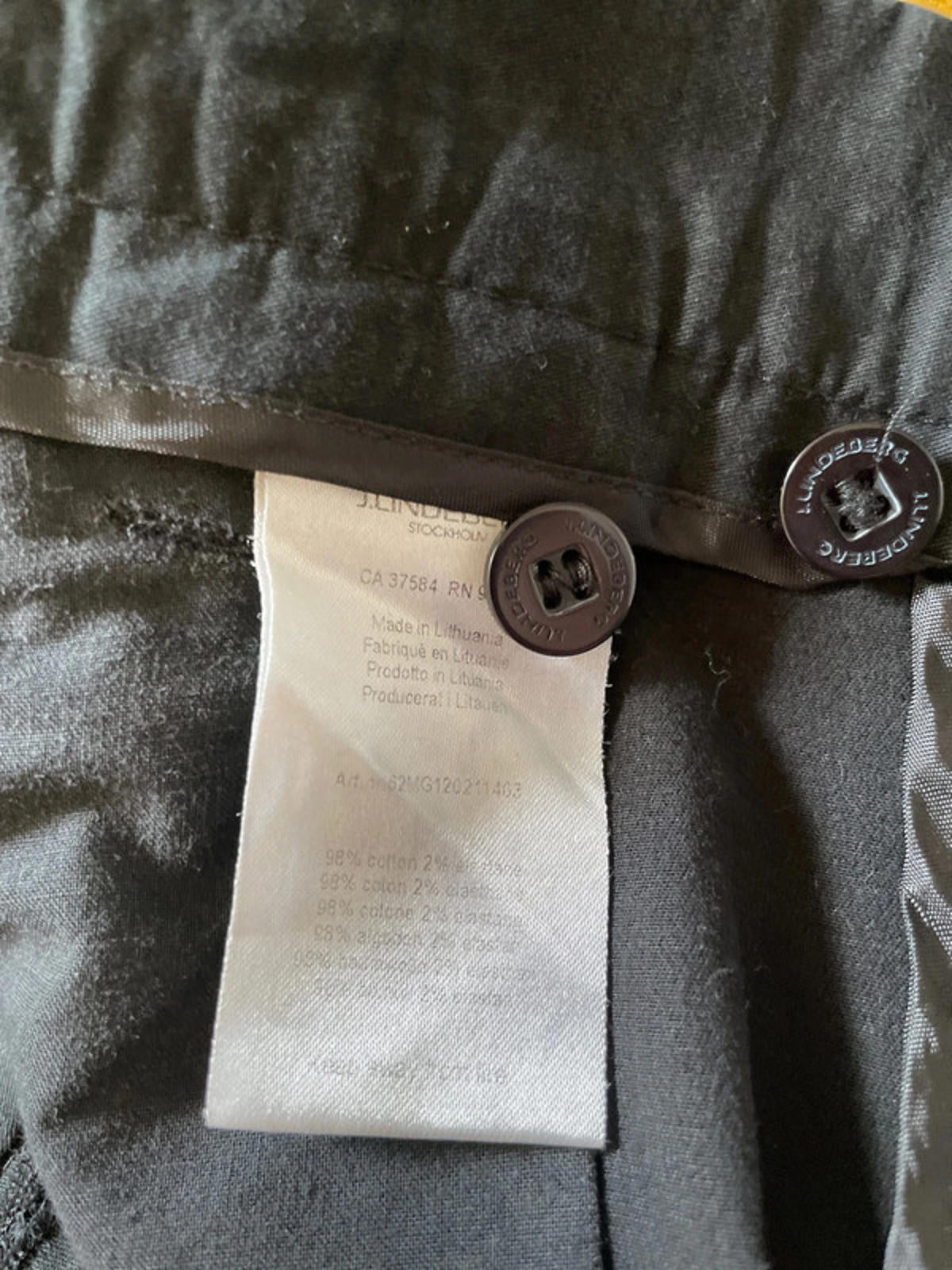 Men’s J.Lindeberg Straight Leg Chino Trouser Bottoms - W36/L32