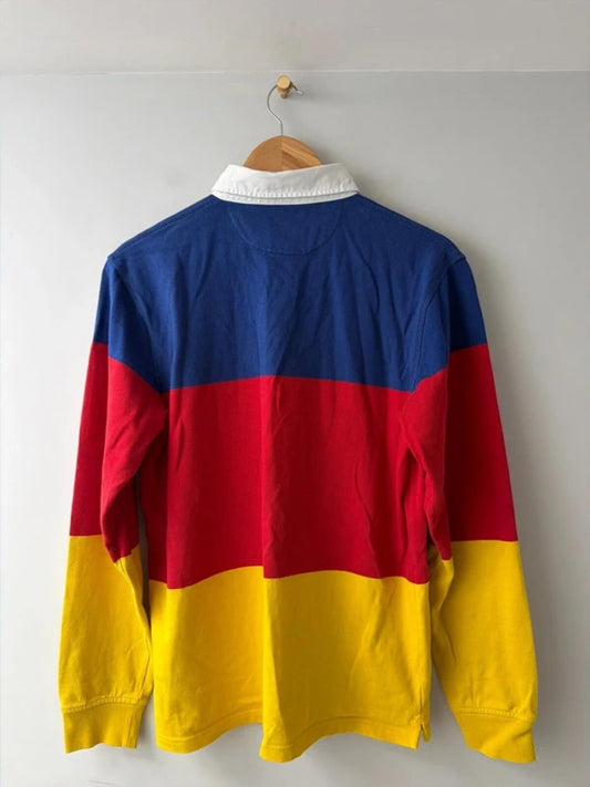 Men’s Carhartt Stripped Long Sleeve Rugby Polo Top - Medium - 3314