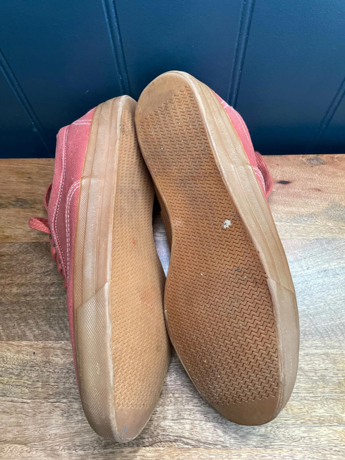 Men’s Nanny State Trainers In Orange - UK 9 - 1614