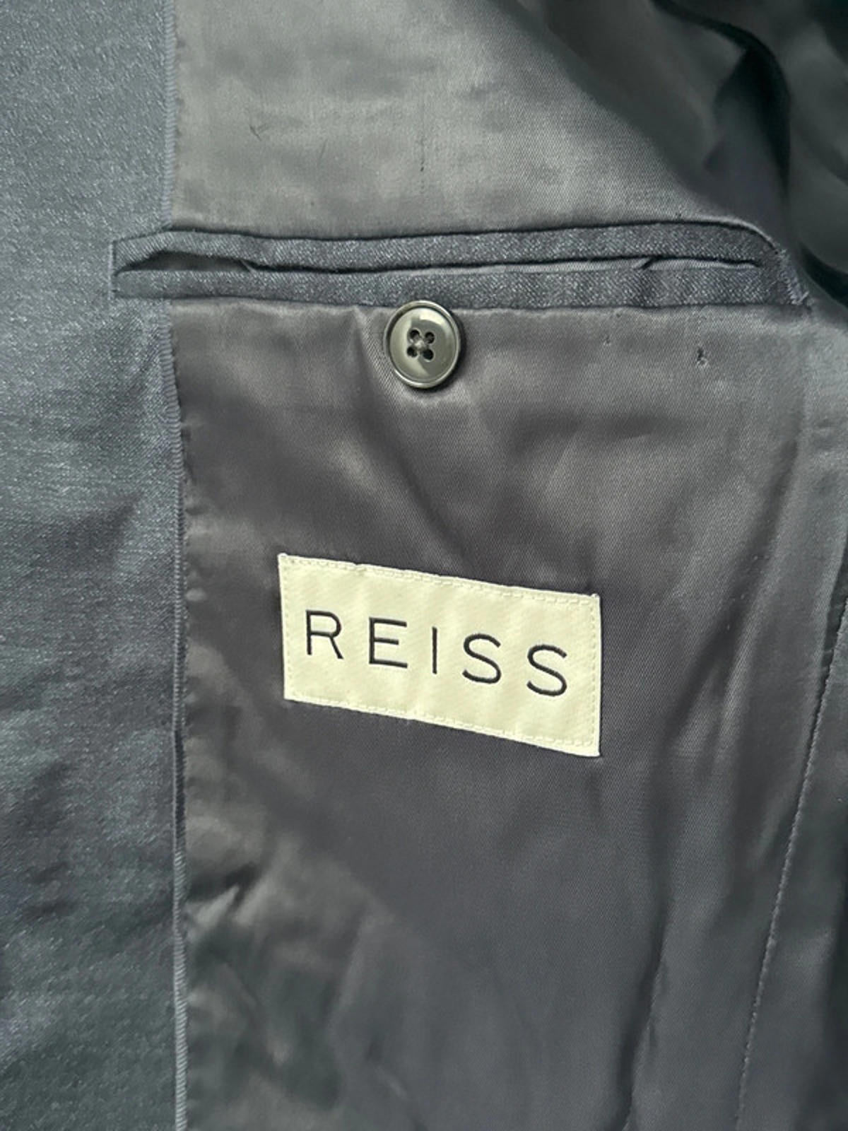 Men’s Reiss Double Button Blazer Jacket In Premium Wool - Small - 0660