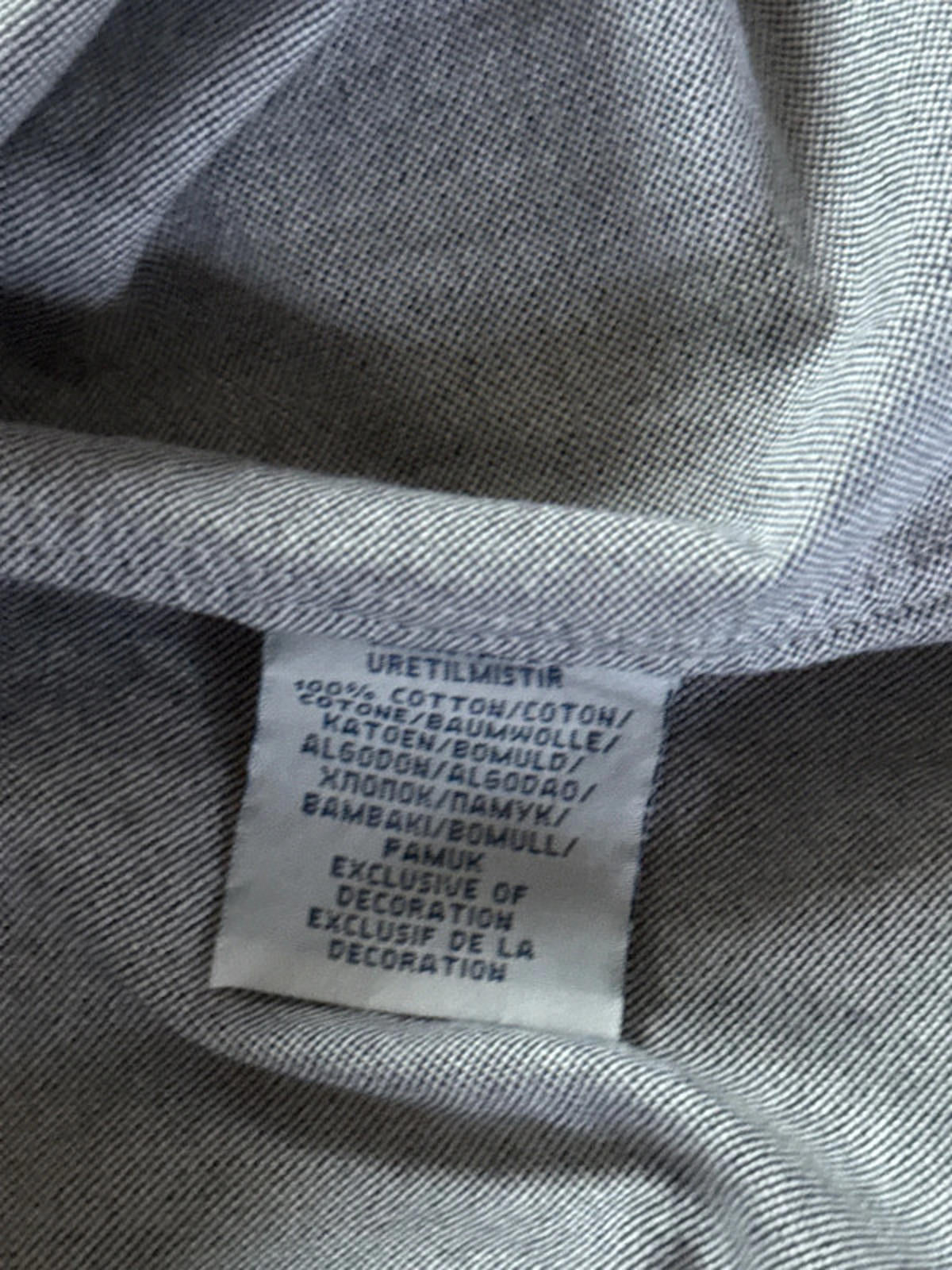 Men’s Ralph Lauren Oxford Chambray Long Sleeve Shirt - Medium - 0432