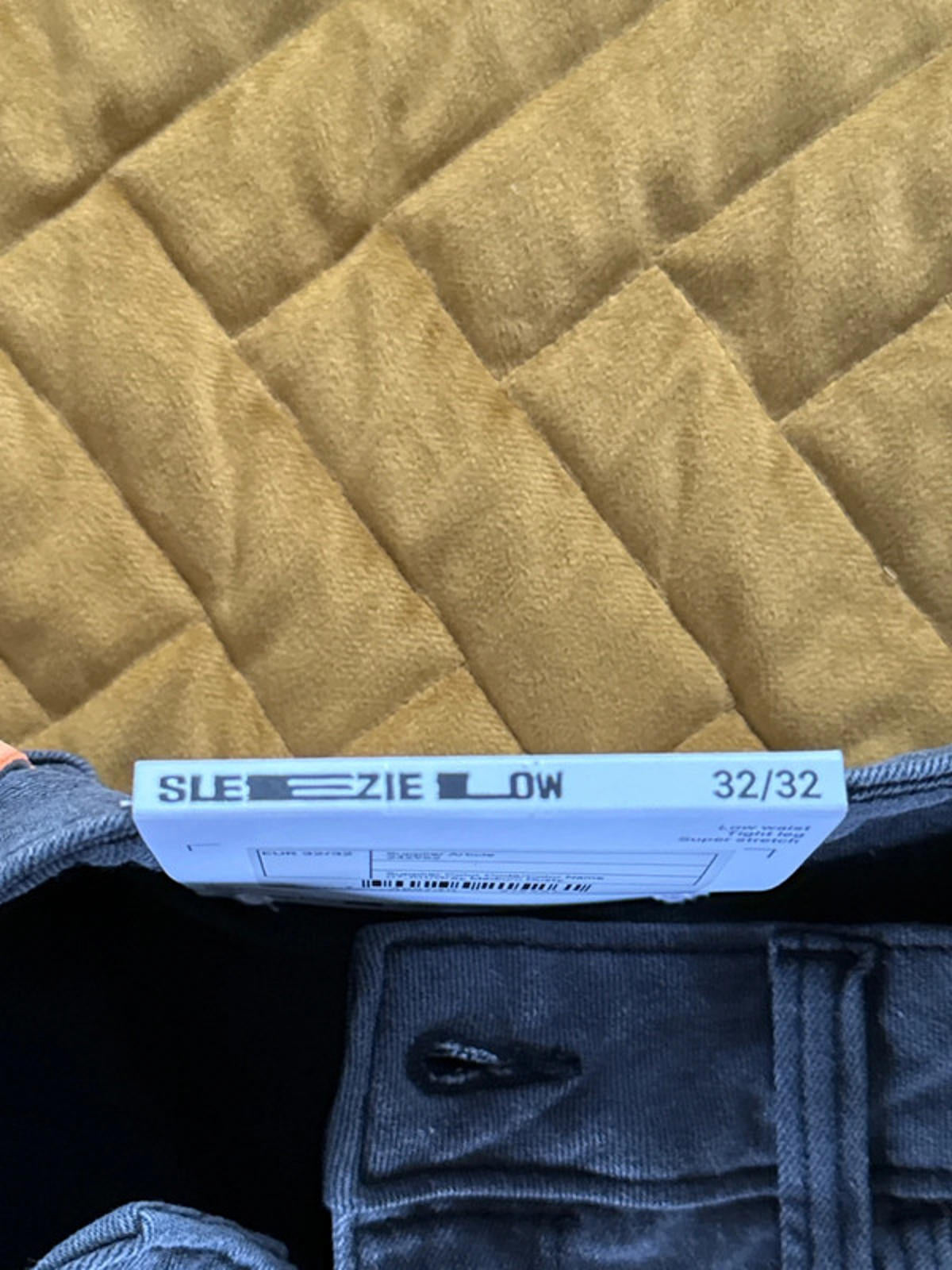 Women’s cheap Monday low waist slim leg super stretch jeans - W32 / L32 - 0745