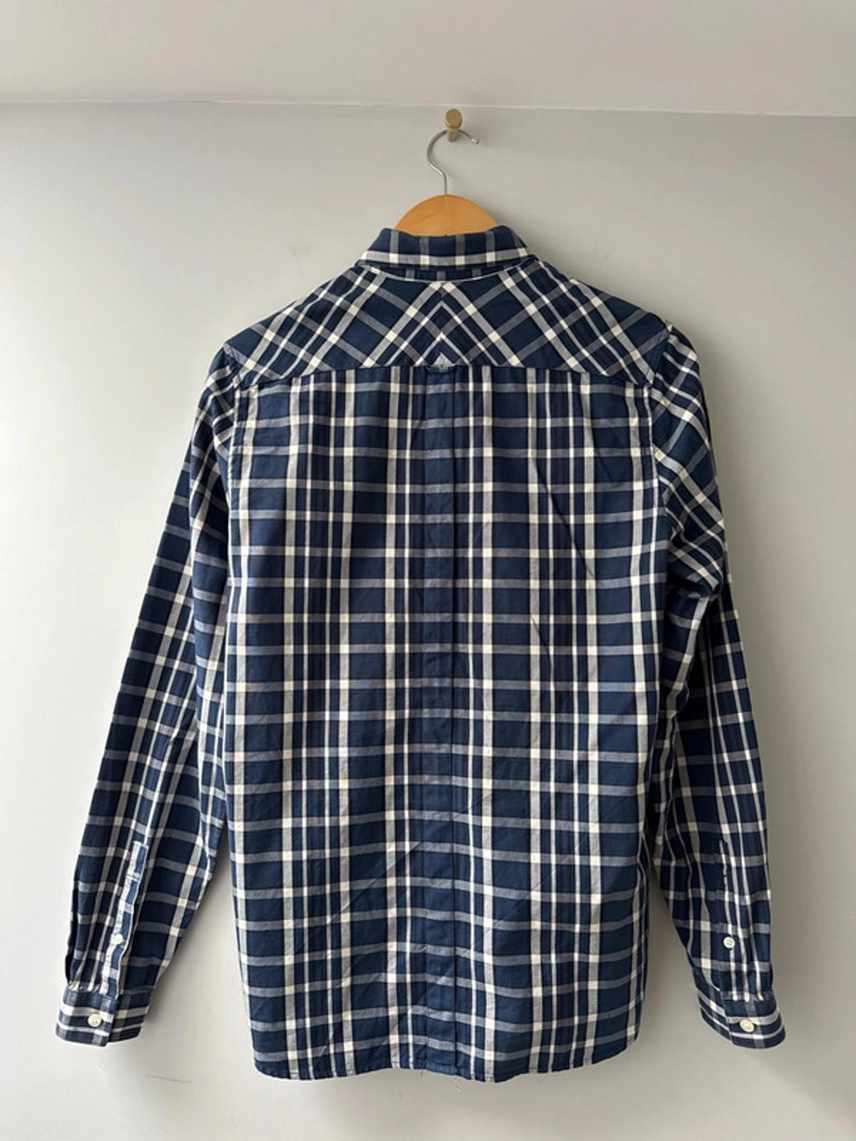 Men’s Fred Perry Check Oxford Shirt With Chest Pocket - Small - 0884