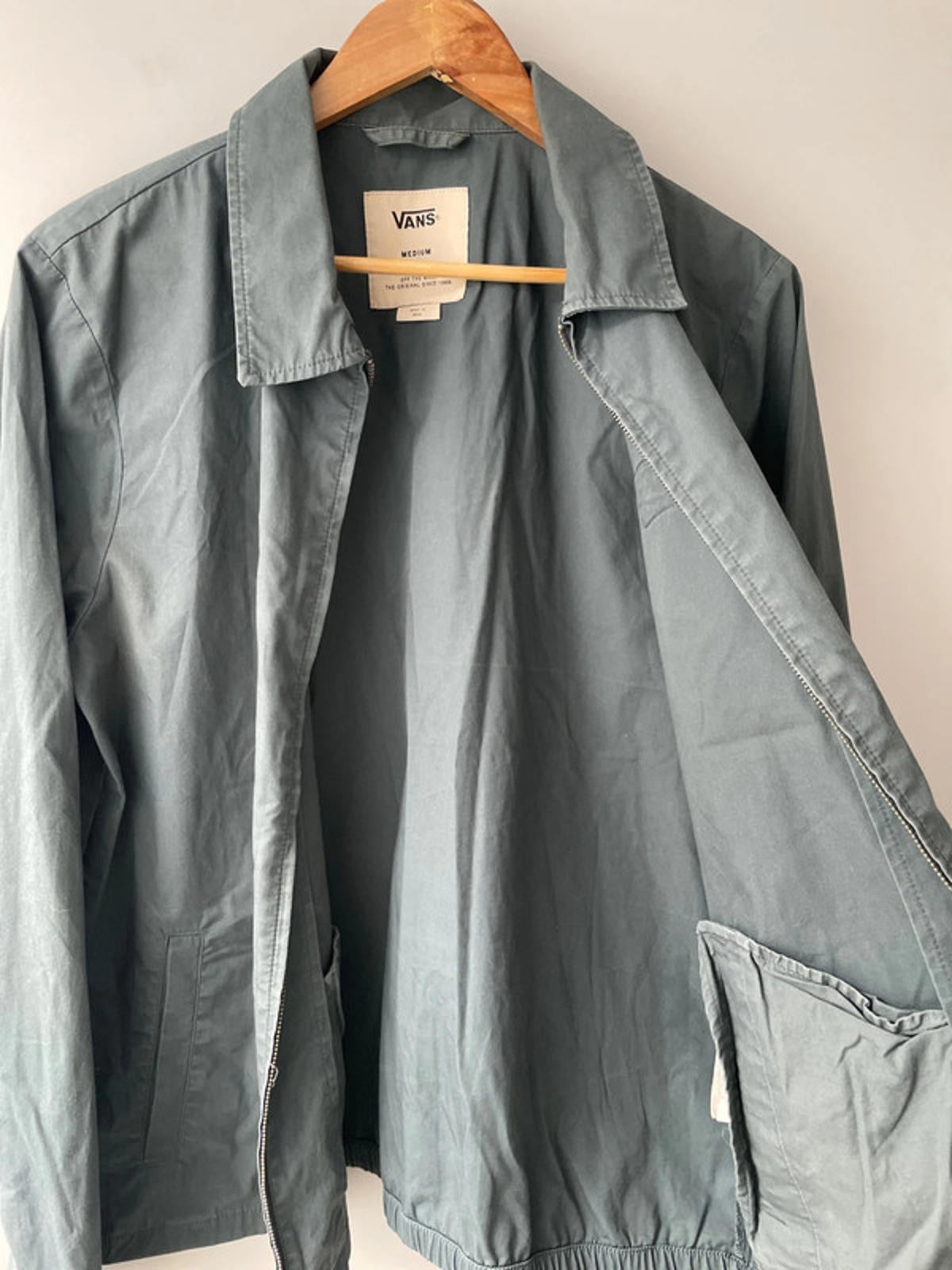 Men’s Vans Zip Through Harrington Jacket Coat - Medium - 2036