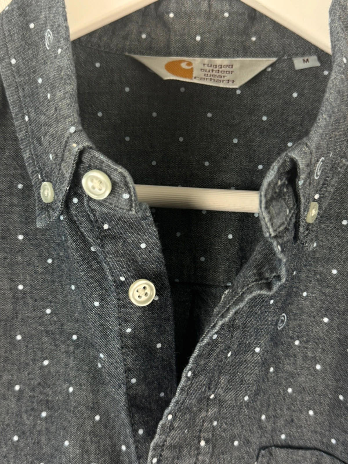 Men’s Carhartt Long Sleeve Oxford Shirt - Medium -1413