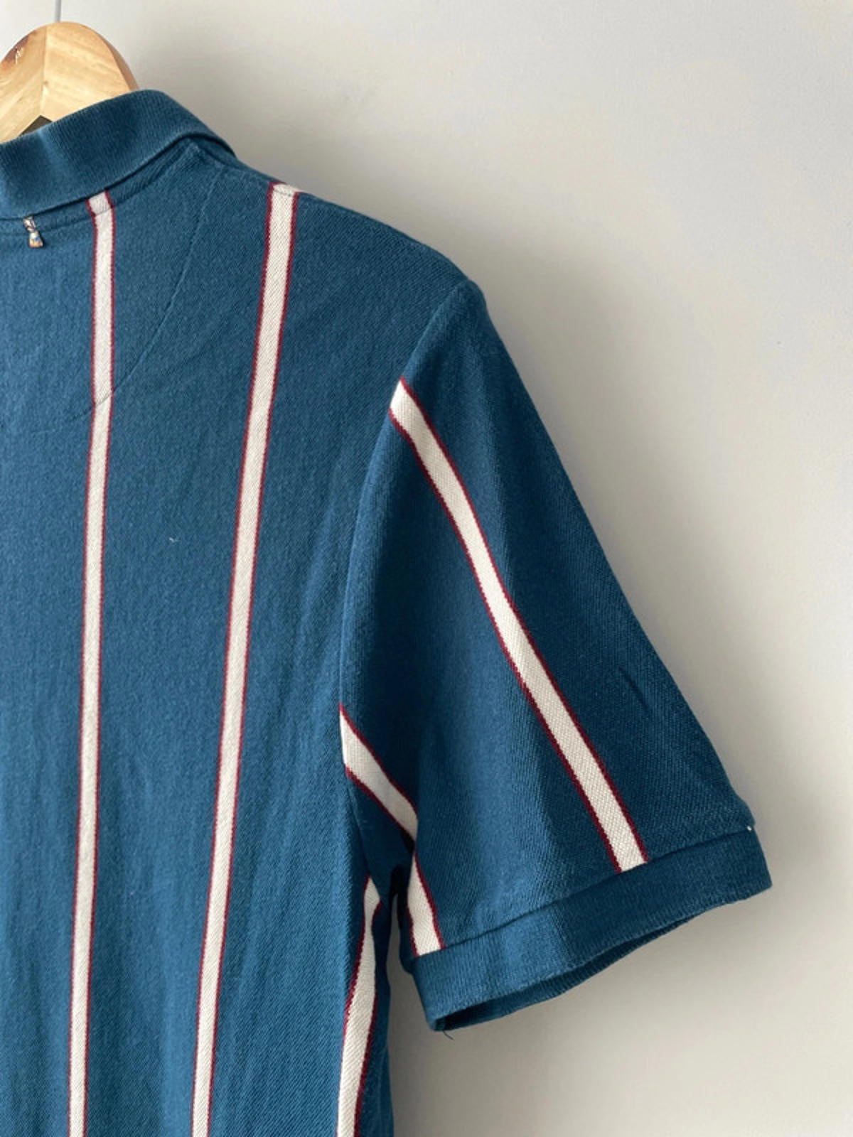 Men’s Pretty Green Slim Fit Stripped Polo Top - Medium - 1723